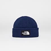 The North Face Tnf Logo Box Cuffed Beanie Short Summit Navy