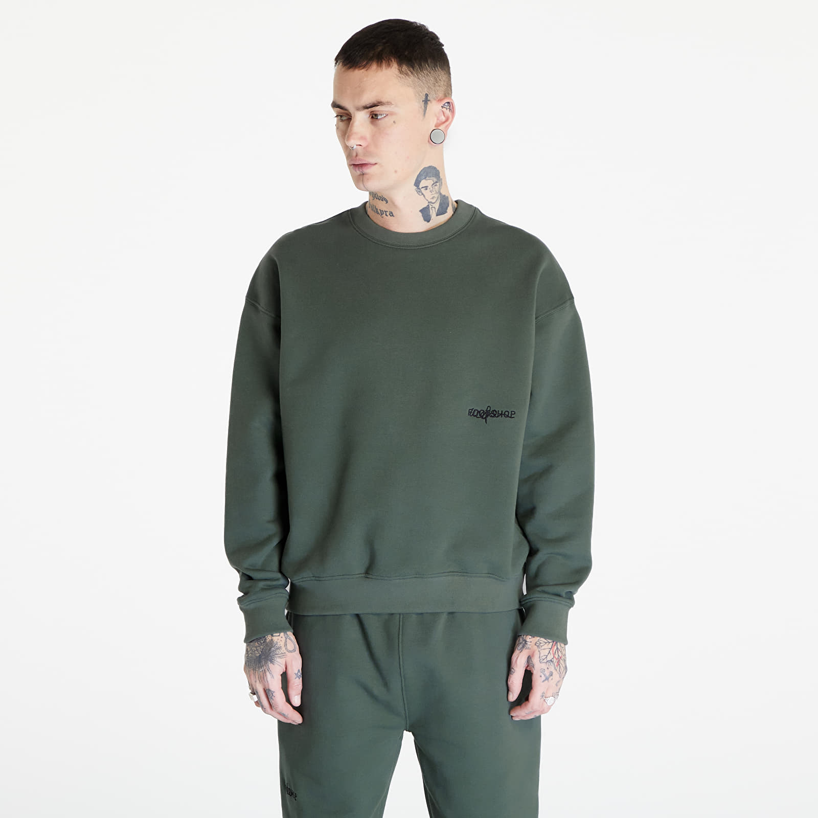 Bluzy Footshop Everyday Crewneck UNISEX Sage