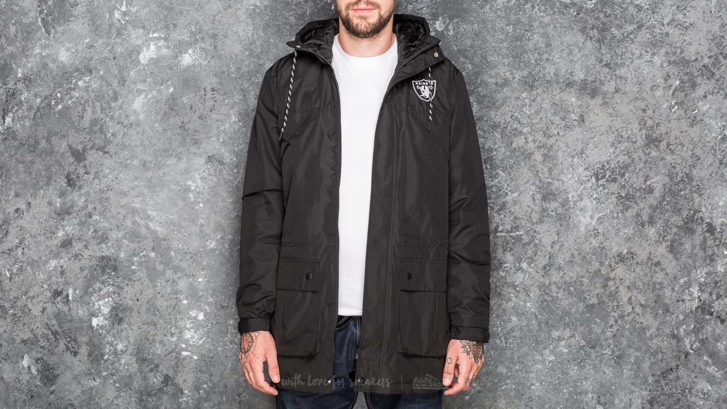 Jackets New Era Tech Series Oakland Raiders Parka Black