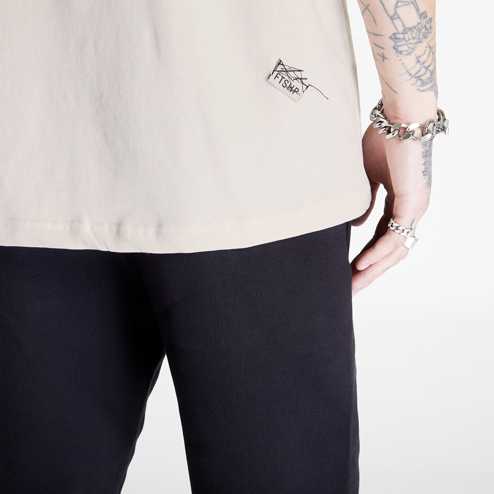 Pólók Footshop Everyday T-Shirt UNISEX Stone