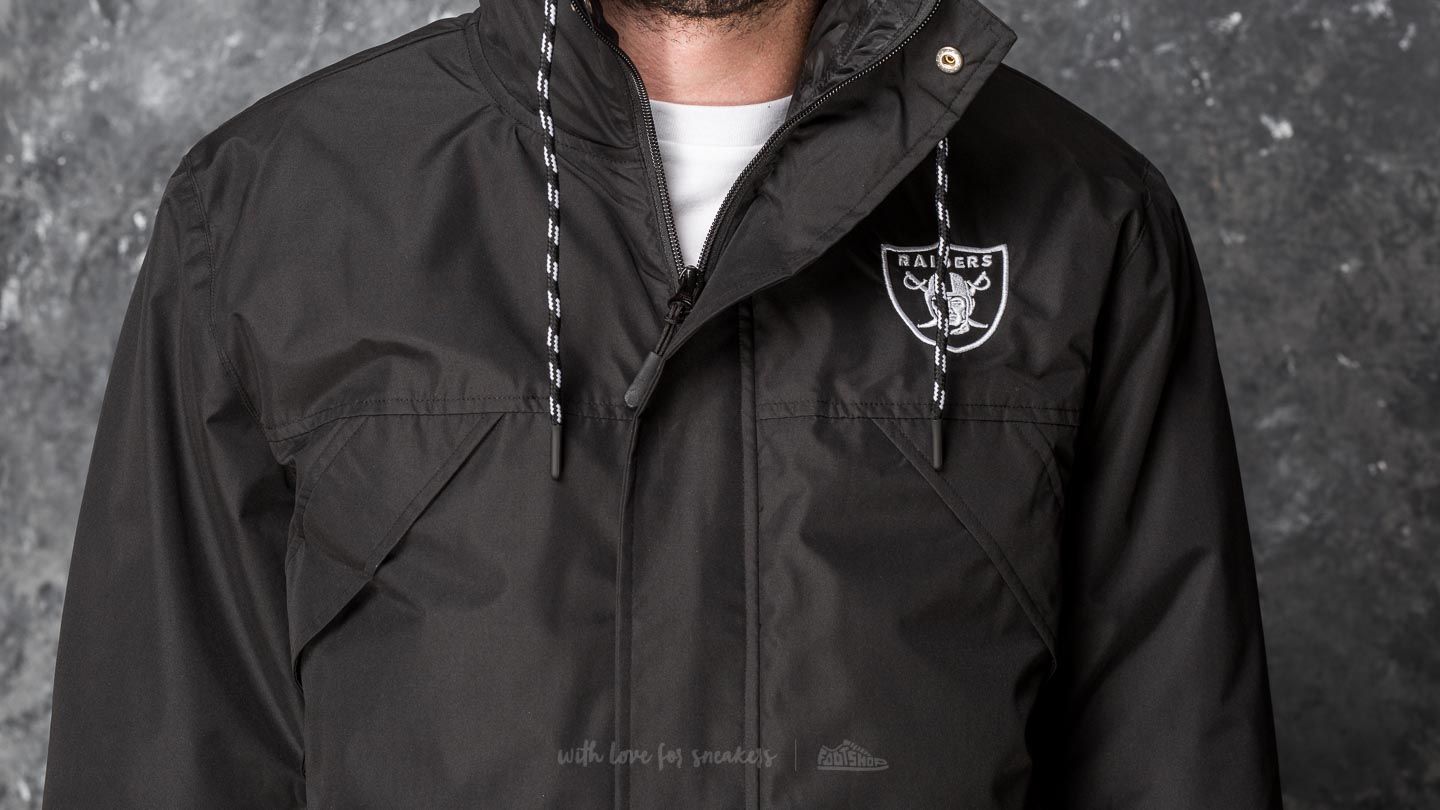 Jackets New Era Tech Series Oakland Raiders Parka Black