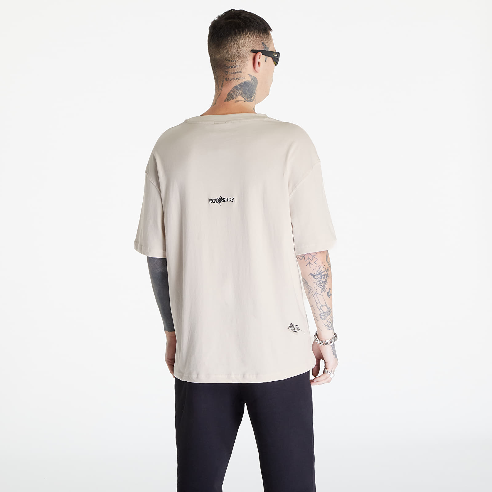 Pólók Footshop Everyday T-Shirt UNISEX Stone