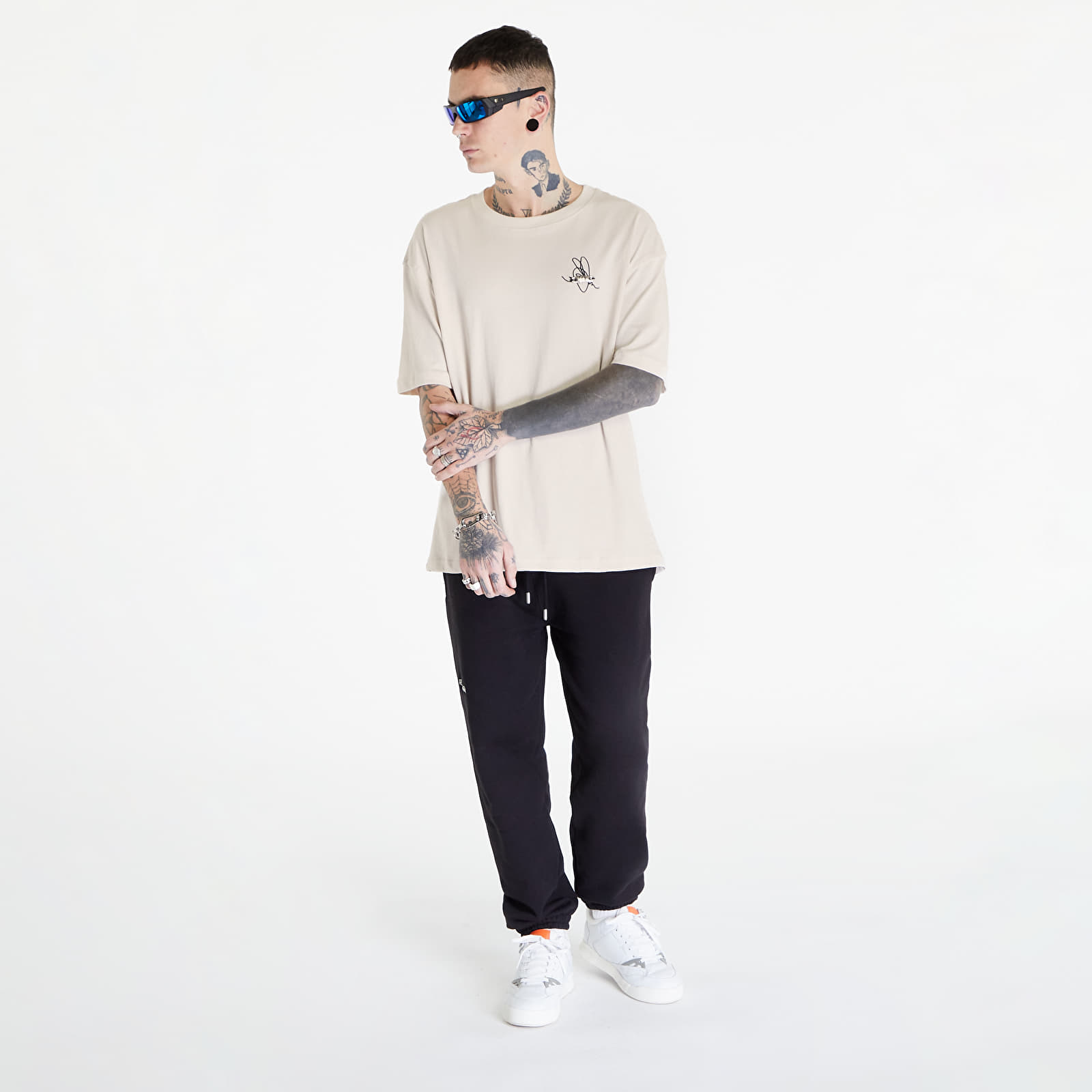 Pólók Footshop Everyday T-Shirt UNISEX Stone