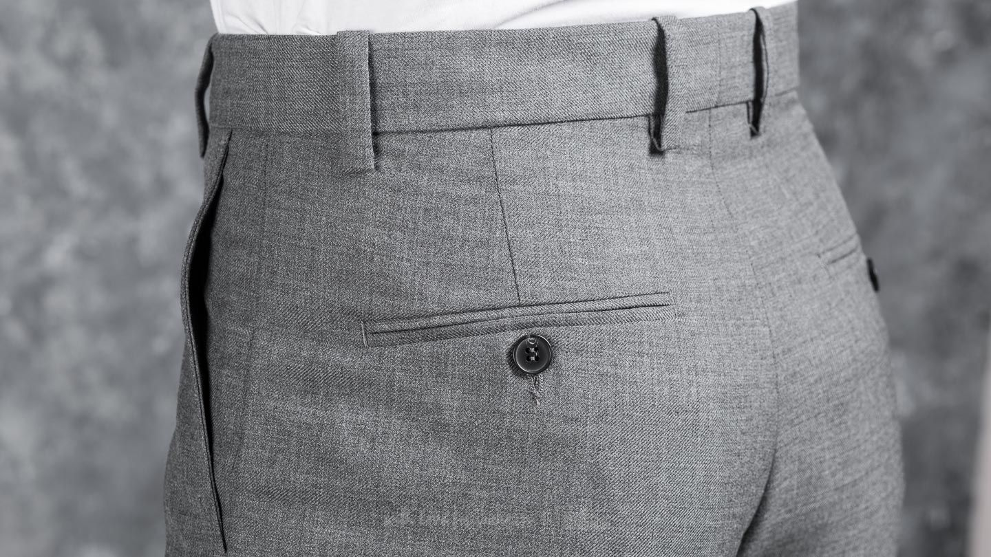 Панталони WOOD WOOD Surrey Trousers Grey Melange