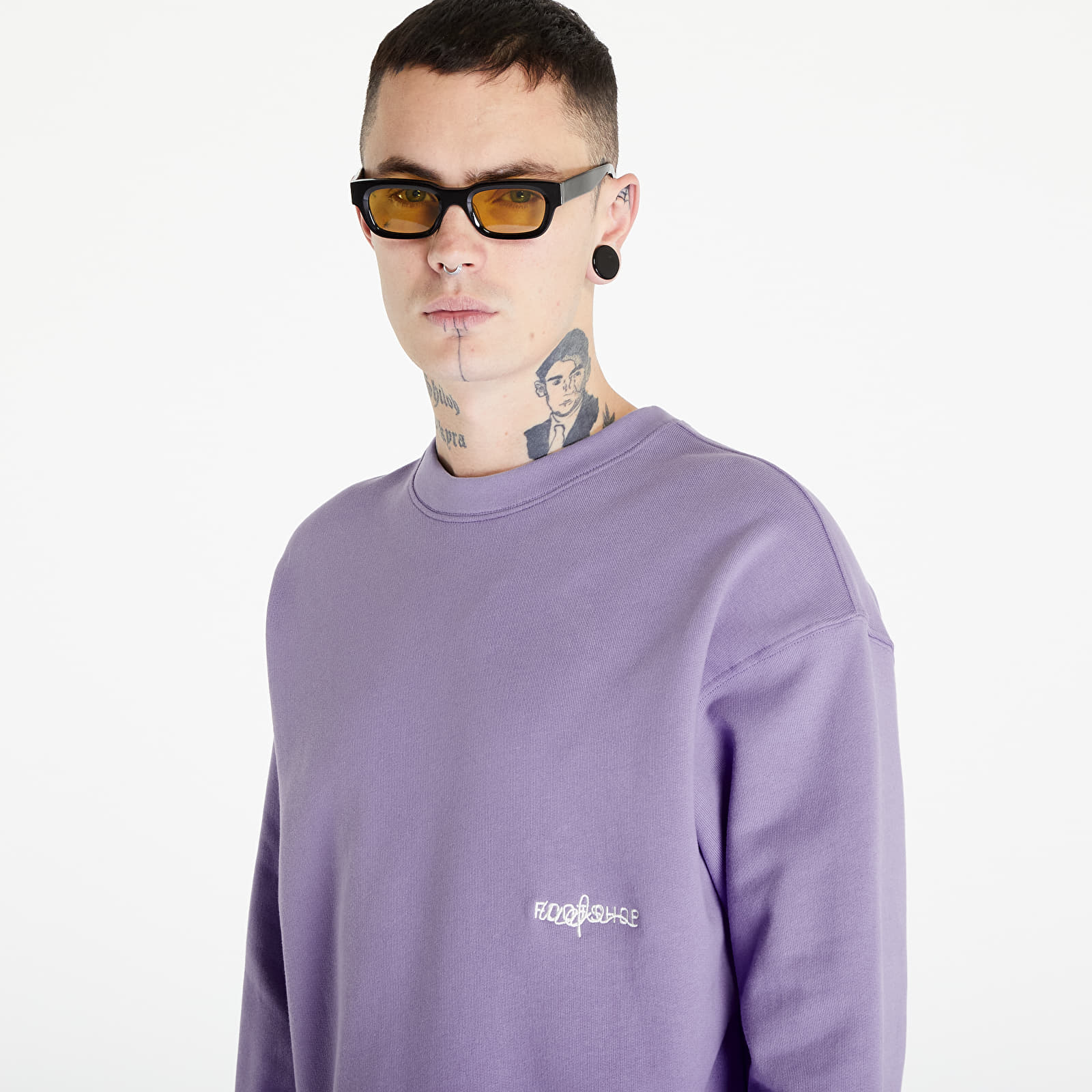 Hoodies and sweatshirts  Footshop Everyday Crewneck UNISEX Lilac