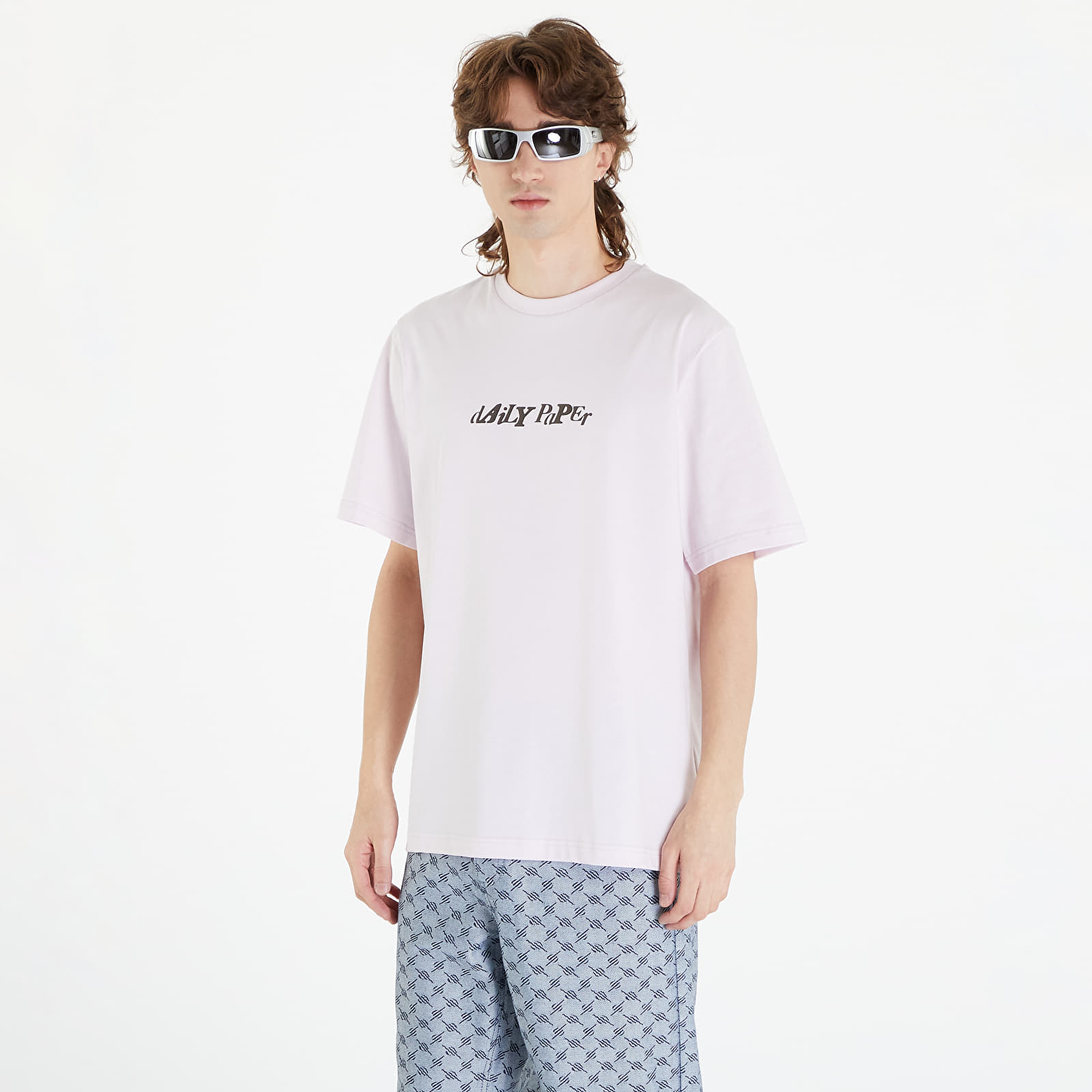 Тениски Daily Paper Unified Type Short Sleeve T-Shirt Ice Pink
