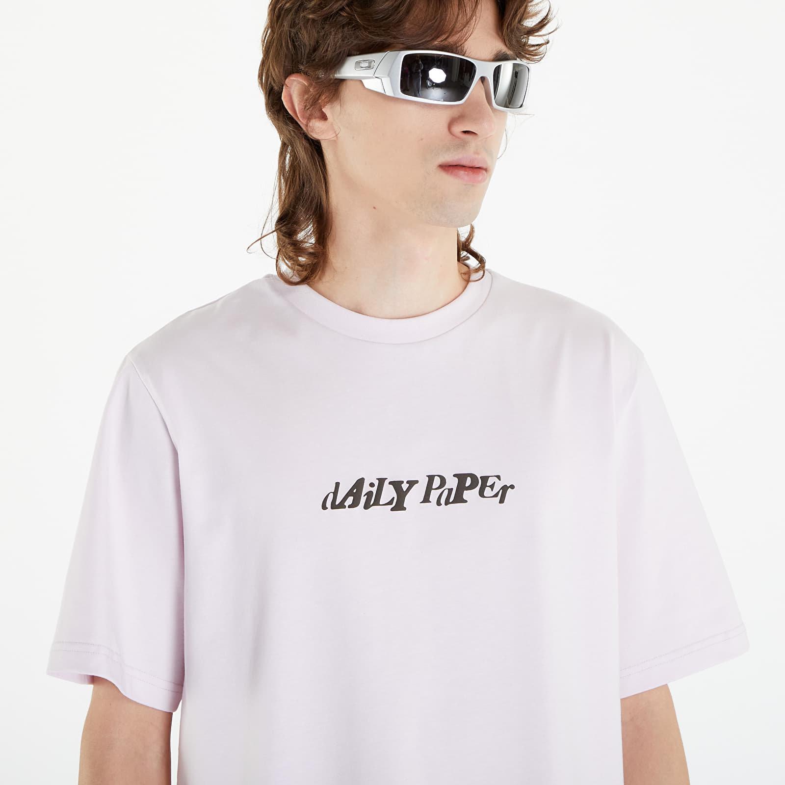 T-Shirts Daily Paper Unified Type Short Sleeve T-Shirt Ice Pink