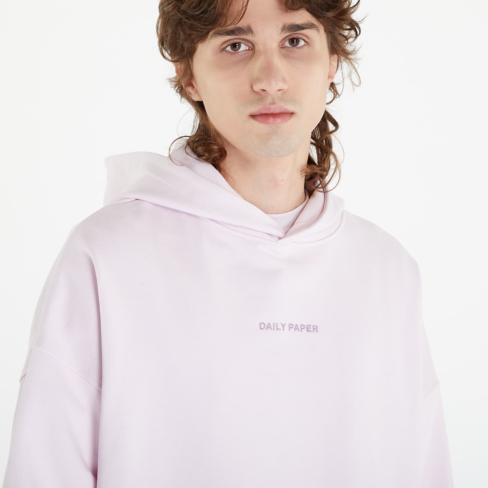 Kapucnis pulóverek és pulcsik Daily Paper Songul Relaxed Hoodie Ice Pink