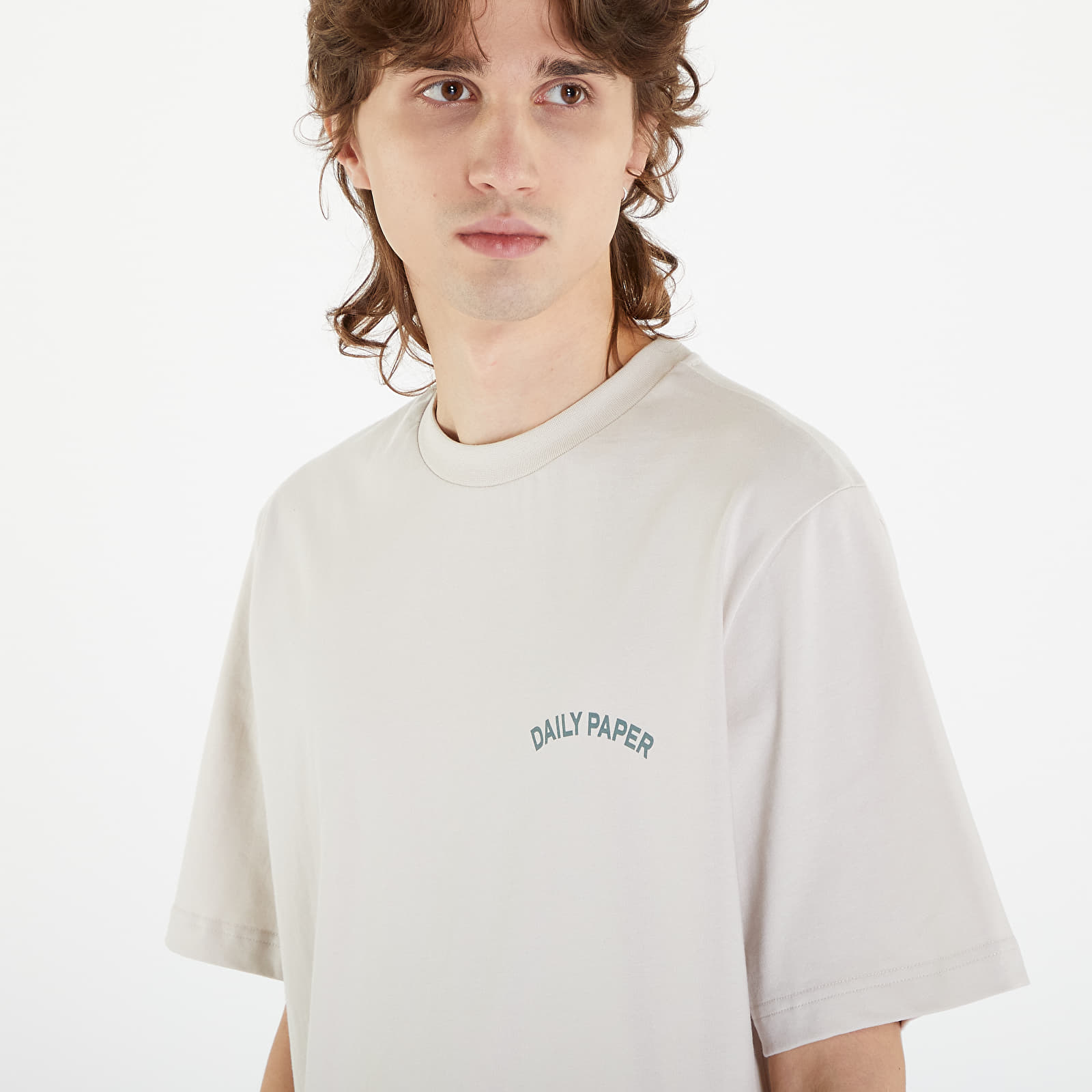T-paidat Daily Paper Migration SS Tee Moonstruck Beige