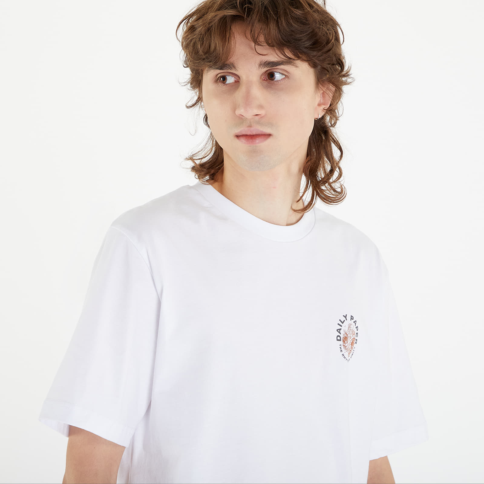 T-shirts Daily Paper Identity Short Sleeve T-Shirt White