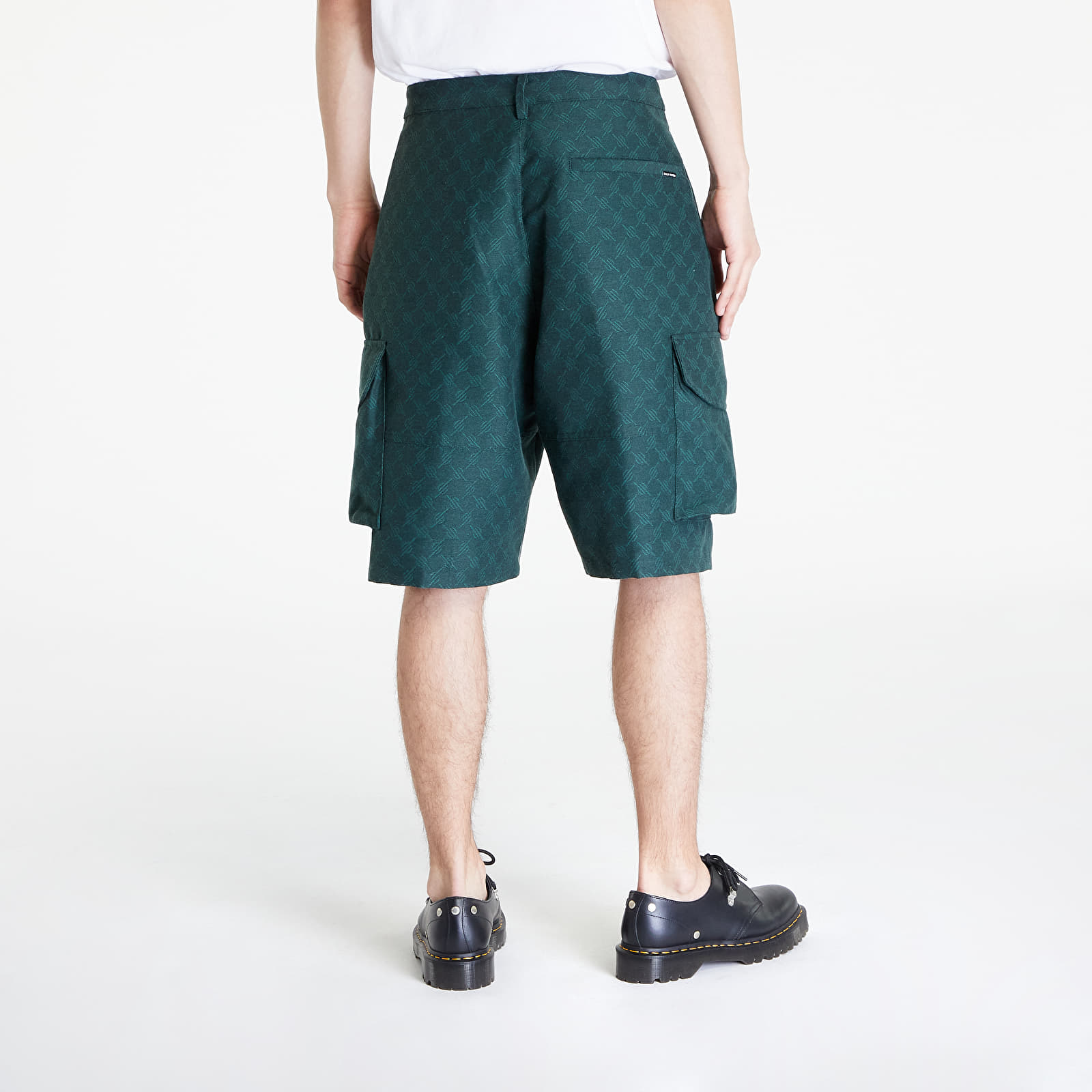 Shorts Daily Paper Benji Monogram Cargo Shorts Pine Green