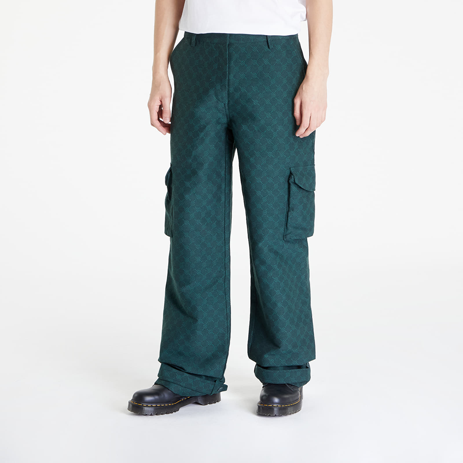 Pantalons Daily Paper Imani Monogram Pants Pine Green XS