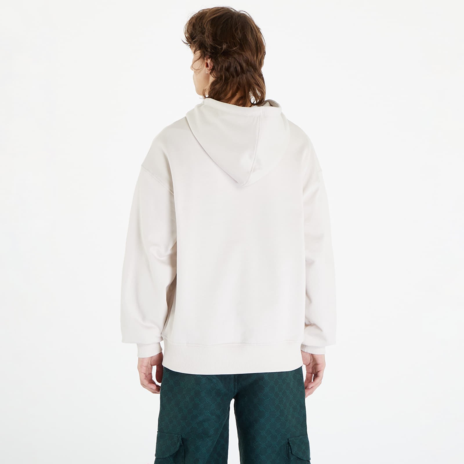 Kapucnis pulóverek és pulcsik Daily Paper Circle Zip Hoodie Moonstruck Beige