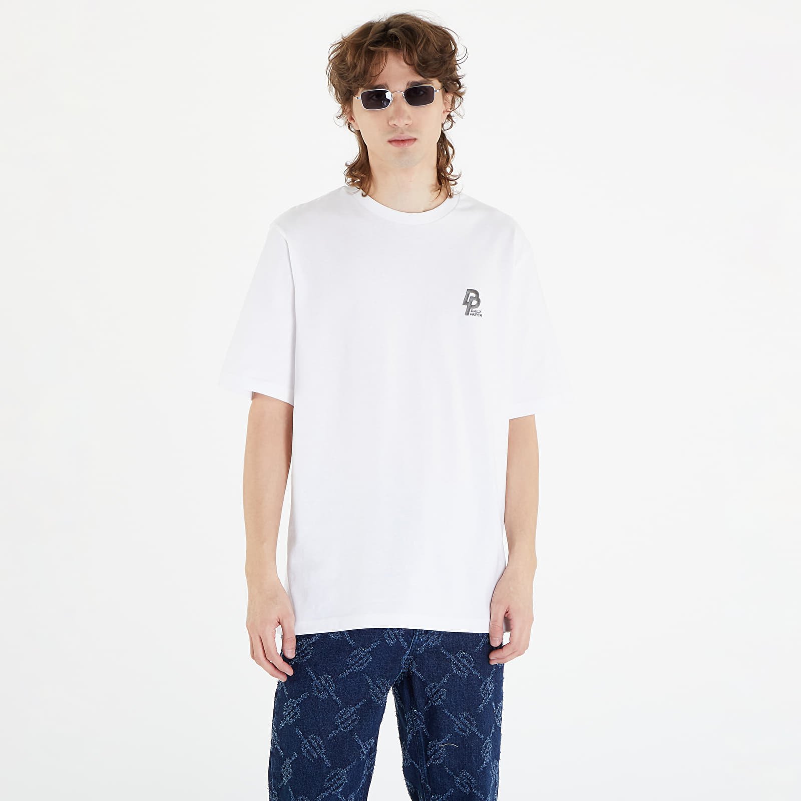 Koszulki Daily Paper Eli Short Sleeve T-Shirt White