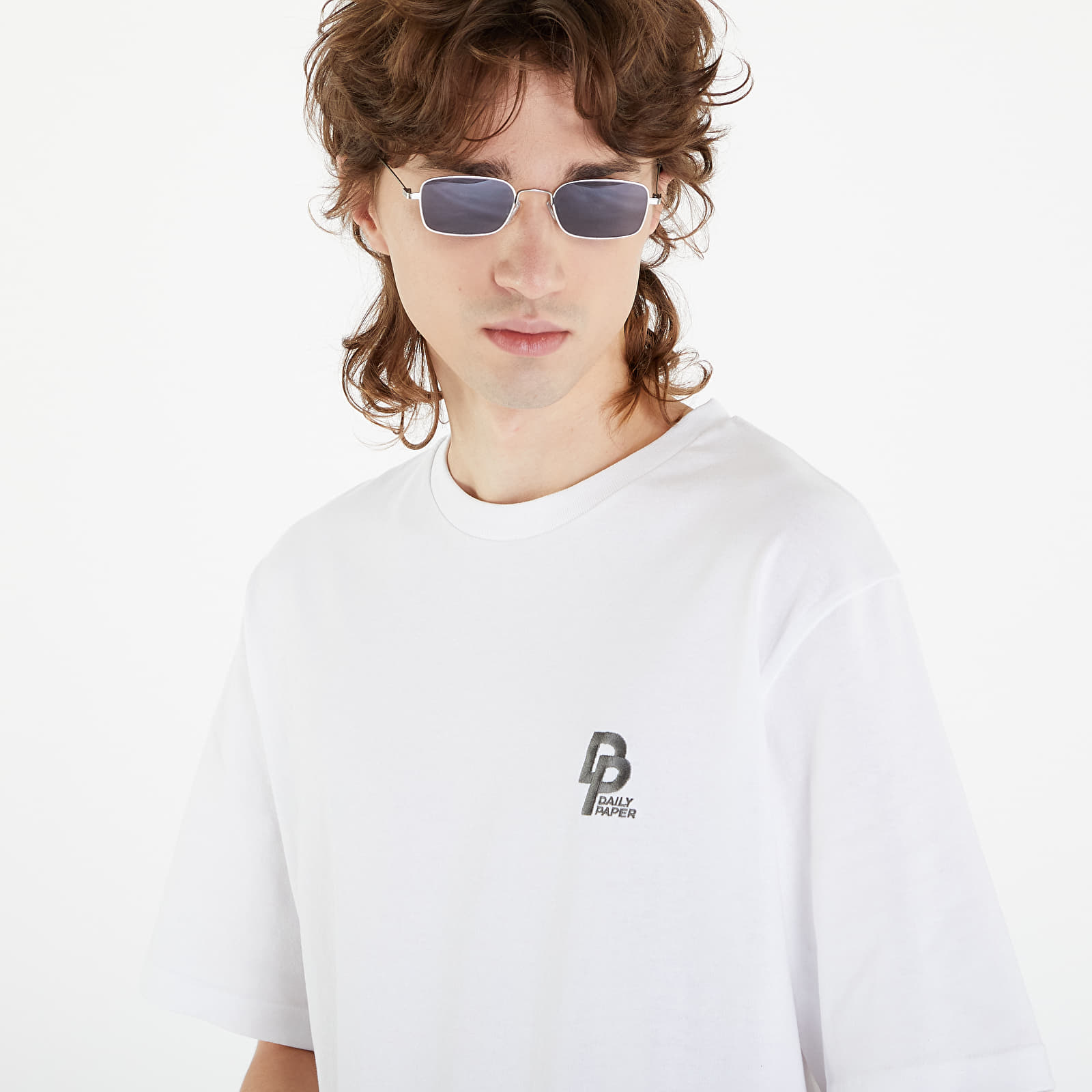 Koszulki Daily Paper Eli Short Sleeve T-Shirt White
