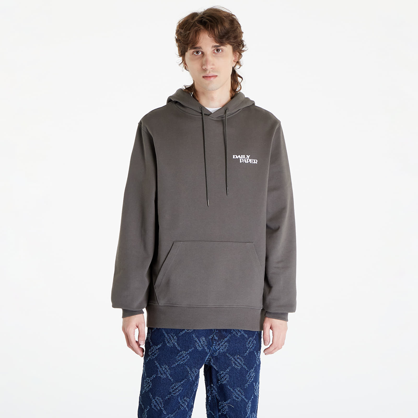Kapucnis pulóverek és pulcsik Daily Paper Hand In Hand Hoodie Chimera Green