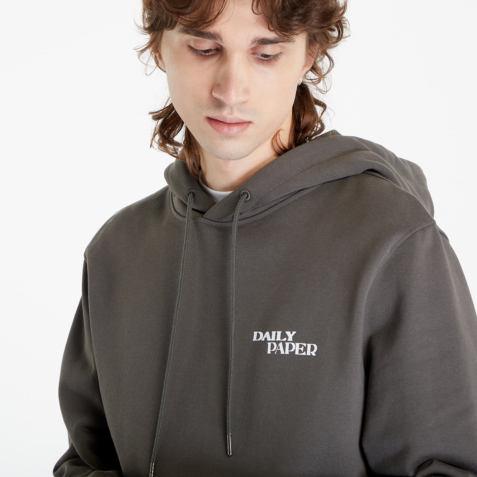 Kapucnis pulóverek és pulcsik Daily Paper Hand In Hand Hoodie Chimera Green
