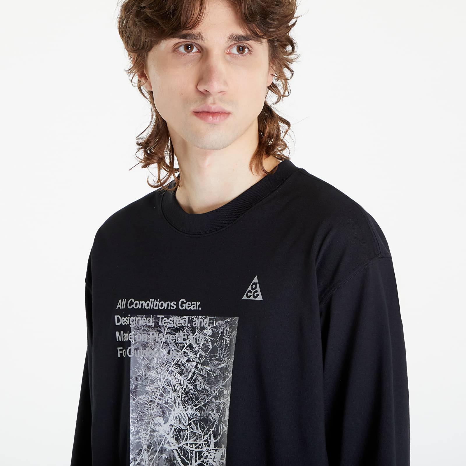 Koszulki Nike ACG Long Sleeve T-Shirt Black