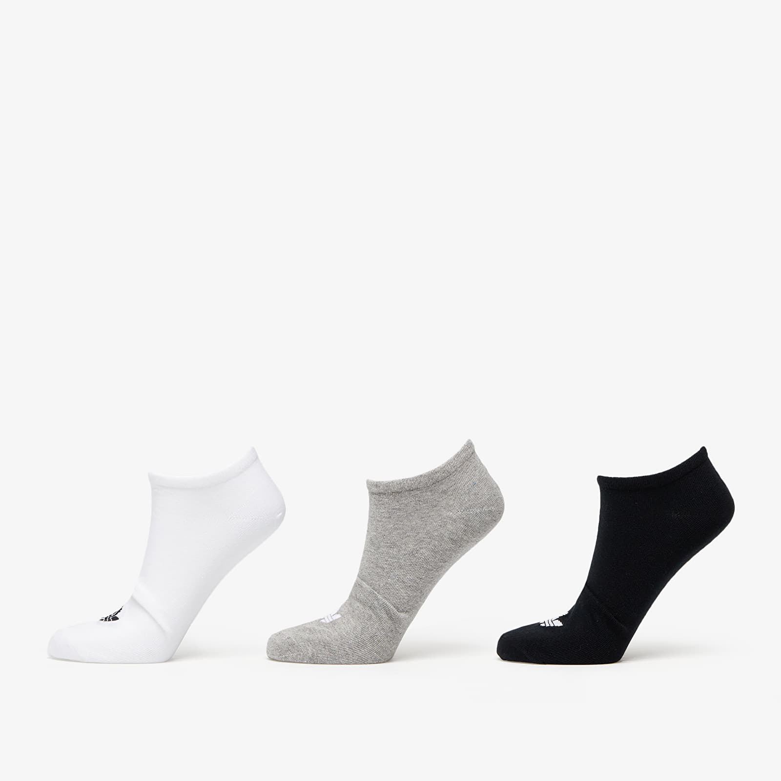 Ponožky adidas Trefoil Liner Socks 3-Pack White/ Black/ Mgreyh