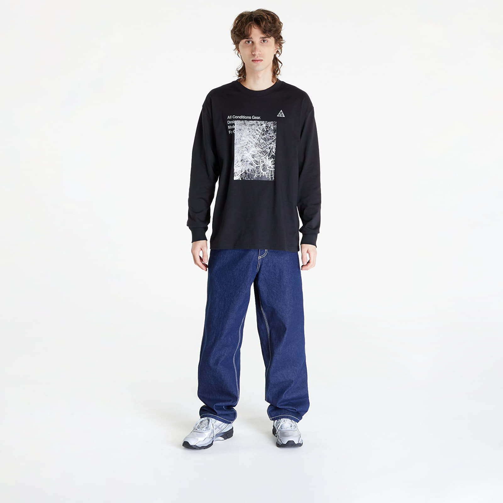 Koszulki Nike ACG Long Sleeve T-Shirt Black