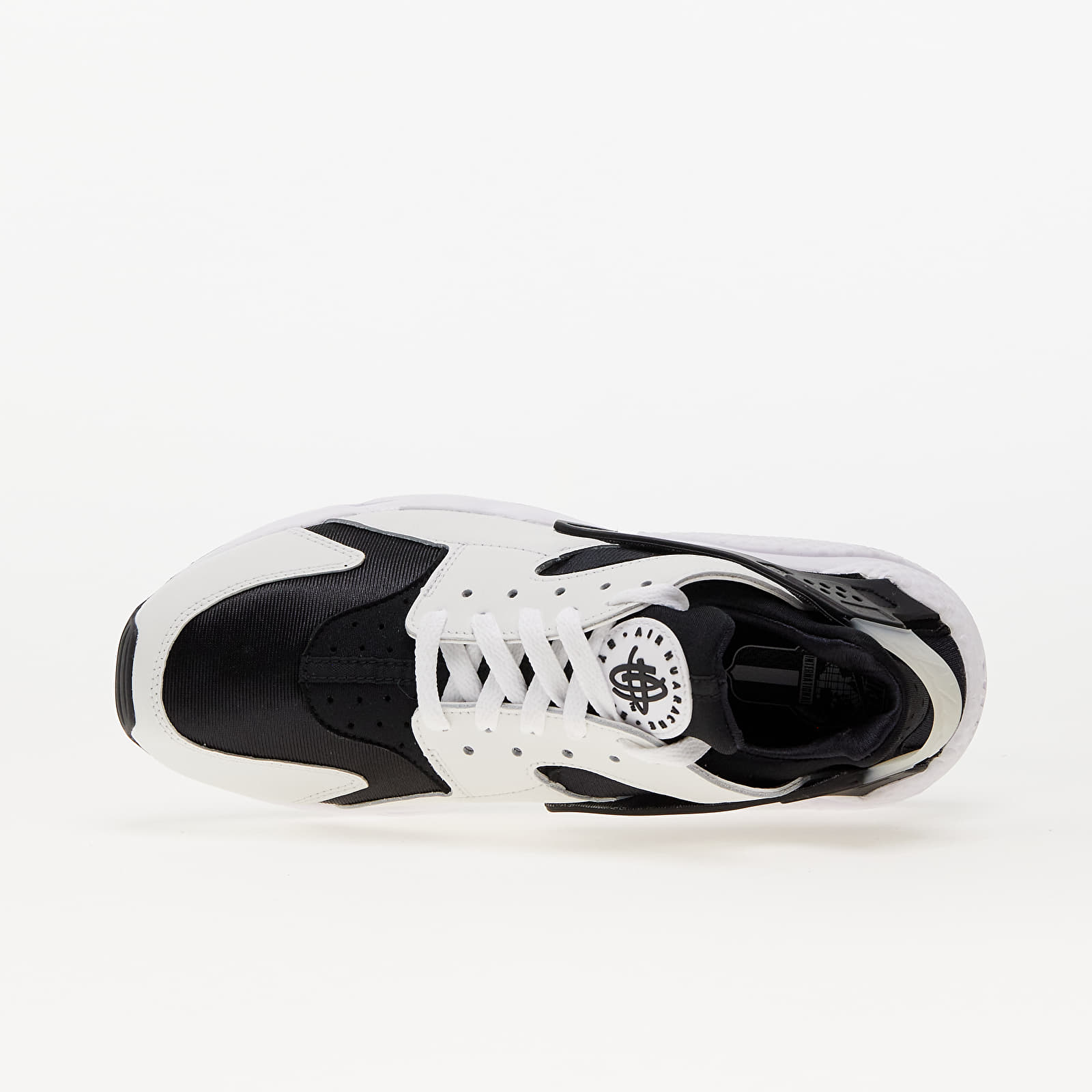 Men s shoes Nike Air Huarache Black White Black Footshop