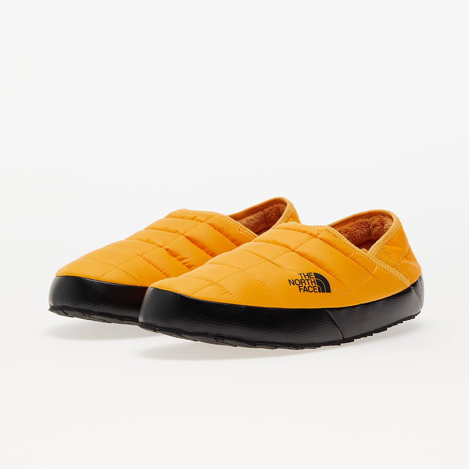 Pánské tenisky a boty The North Face M Thermoball Traction Mule V Summit Gold/ Tnf Black