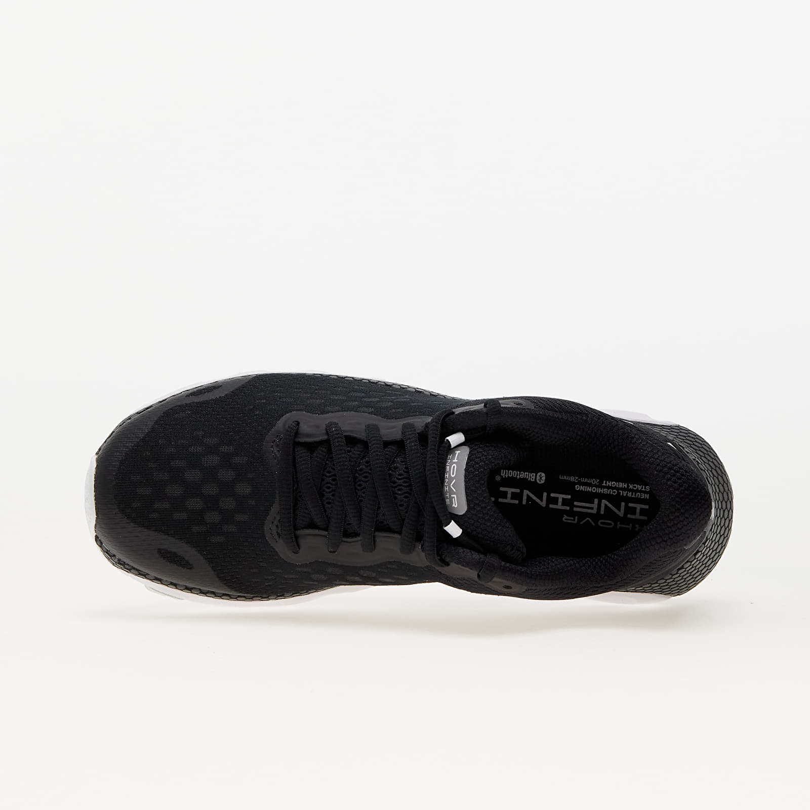 Herren Sneaker und Schuhe Under Armour HOVR Infinite 3 Black/ White/ White