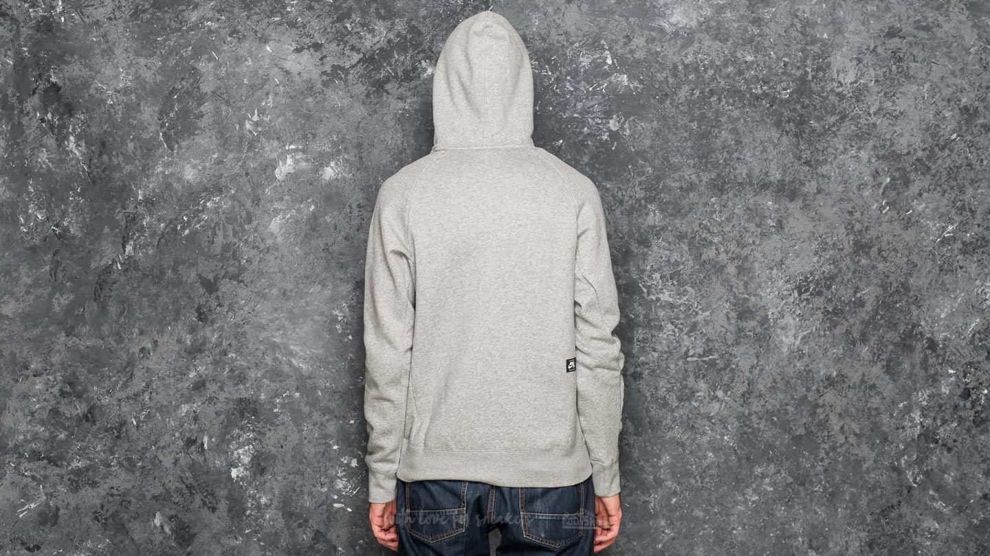Sudaderas Nike SB Icon Banner Pullover Hoodie Medium Grey Heather