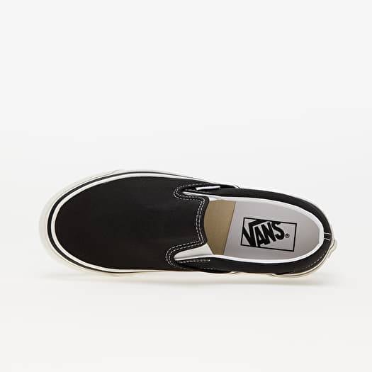 Vans anaheim slip on sale on black and white
