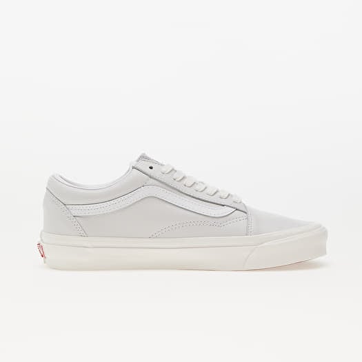 Men s shoes Vans Old Skool 36 DX Anaheim Factory True White Leather Footshop