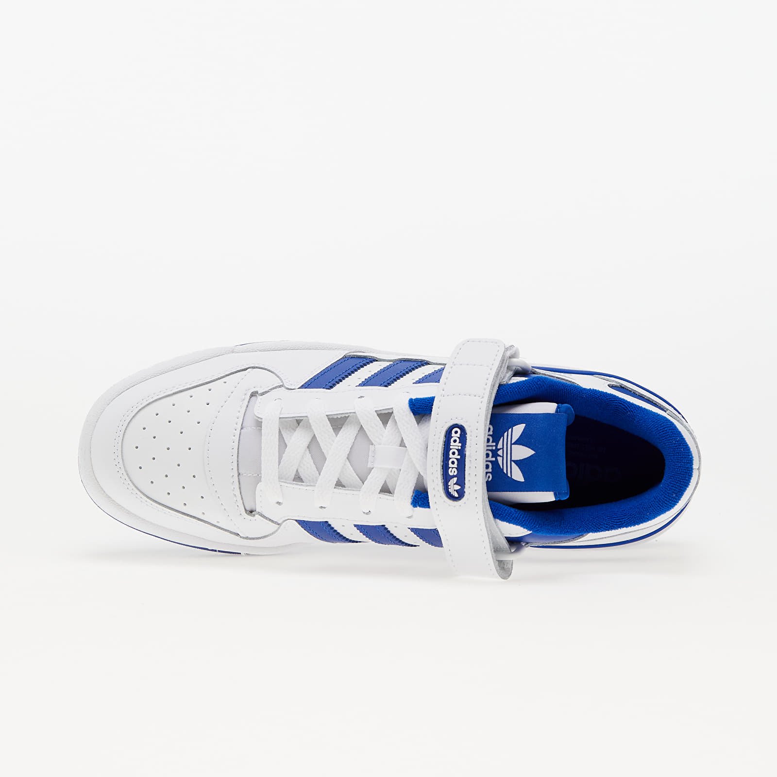 Încălțăminte și sneakerși pentru bărbați adidas Forum Low Ftw White/ Ftw White/ Royal Blue