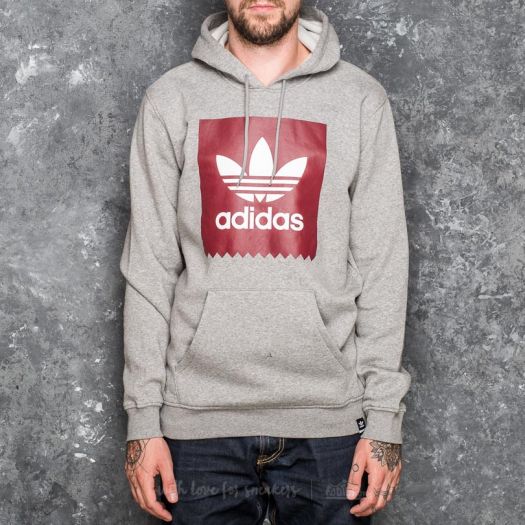Hoodies and sweatshirts adidas Solid Trefoil Hoodie Core Heather
