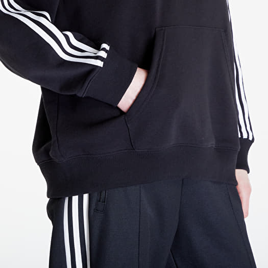 Adidas originals three stripe hoodie outlet
