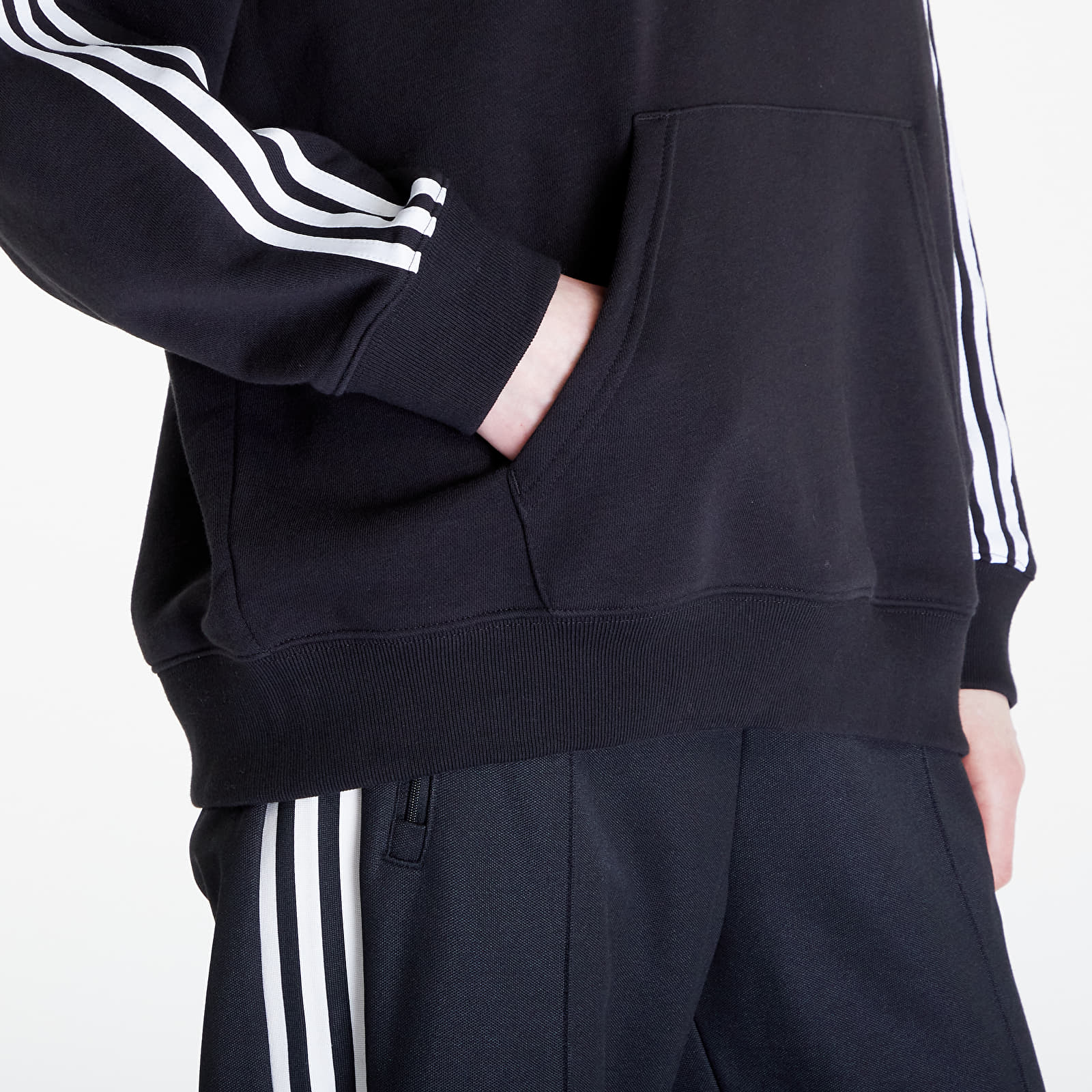 Adidas originals 3 stripes hoodie outlet