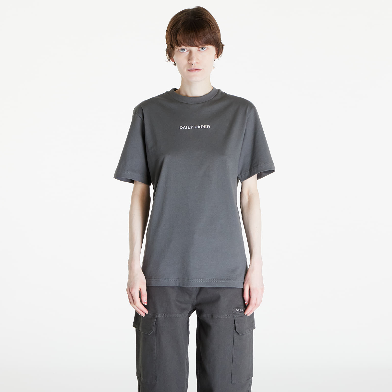 Trička Daily Paper Logotype Short Sleeve T-Shirt UNISEX Chimera Green