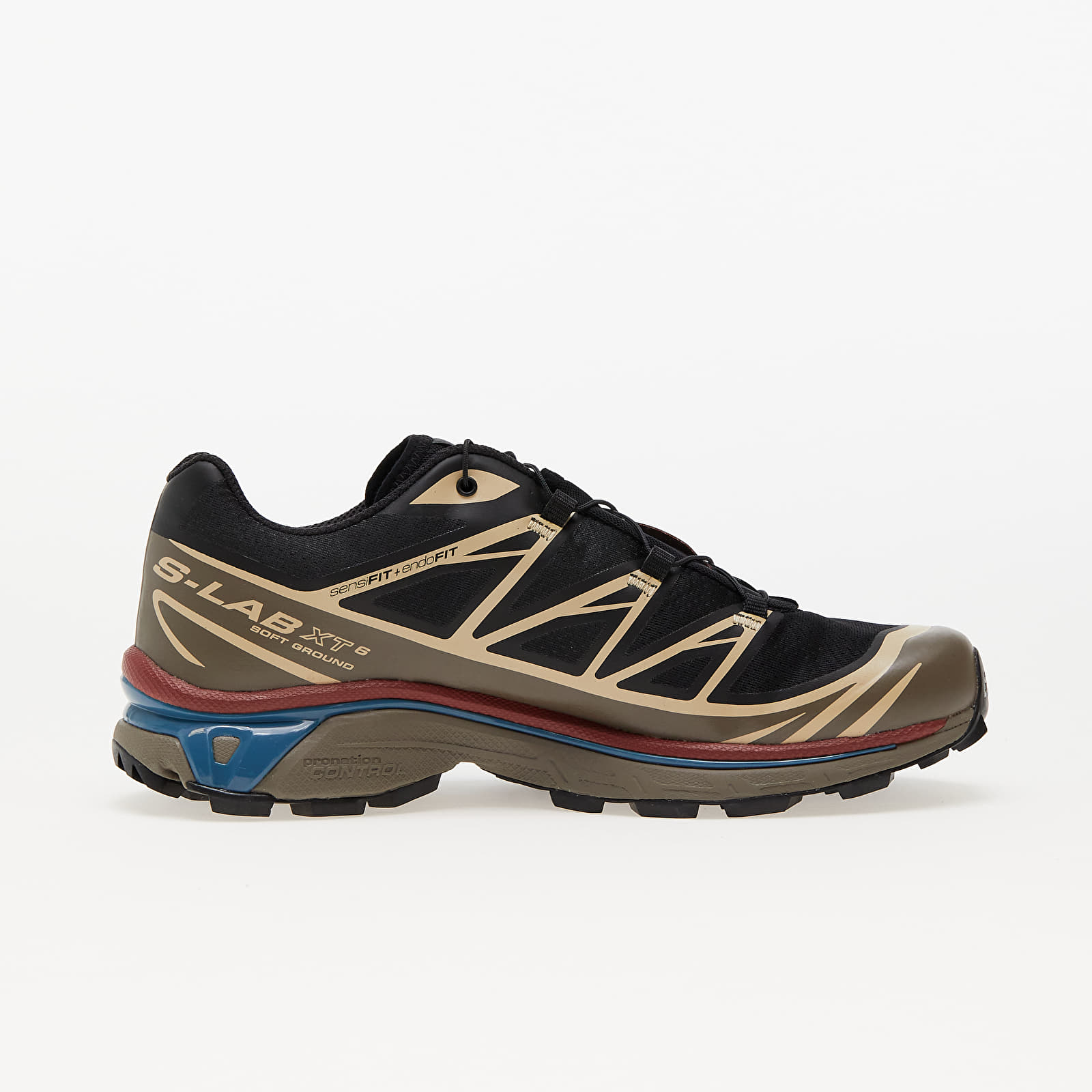 Încălțăminte și sneakerși pentru bărbați Salomon XT-6 Black/ Falcon/ Cow Hide