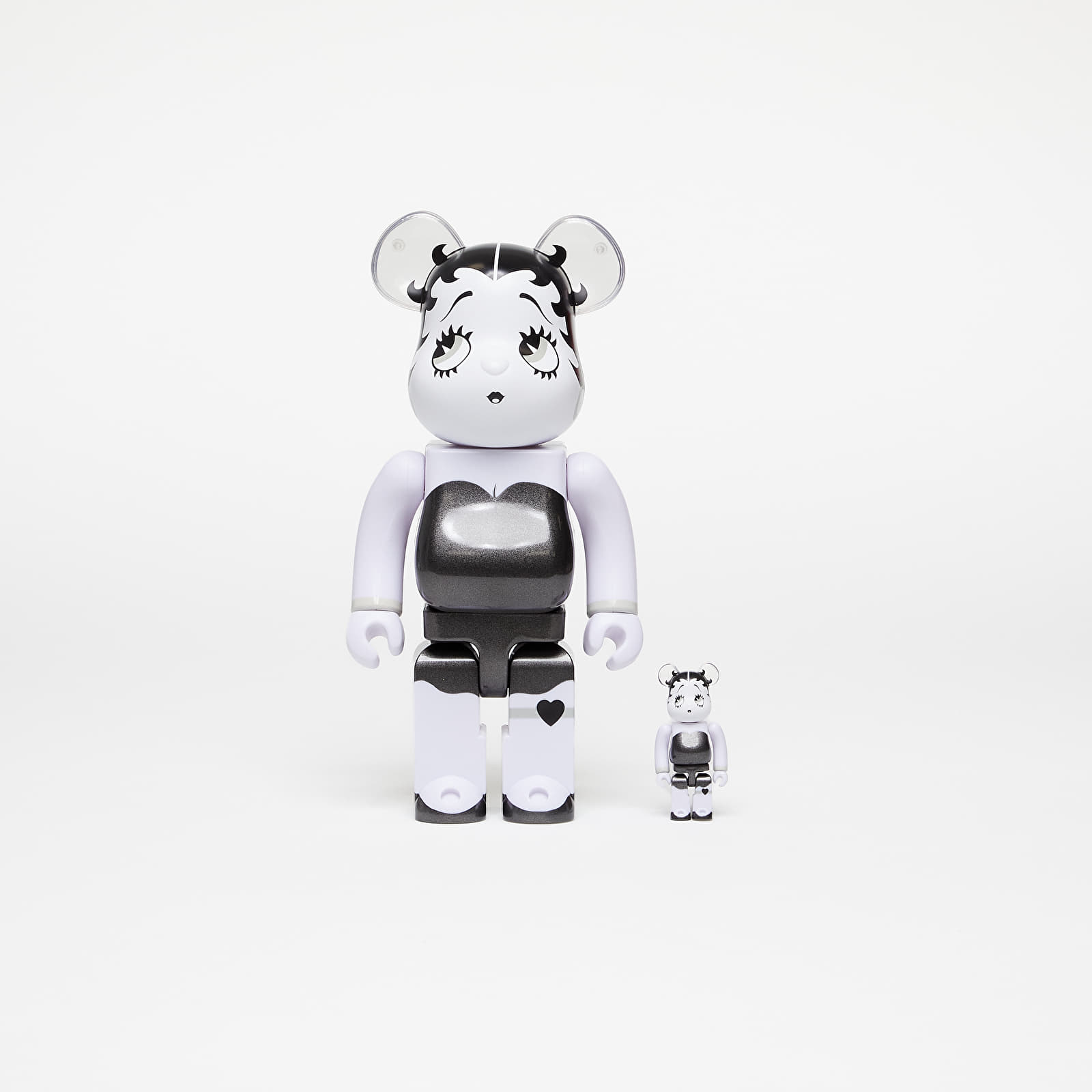 Inne Medicom Toy BE@RBRICK Betty Boop™ Black & White 100% & 400% Set