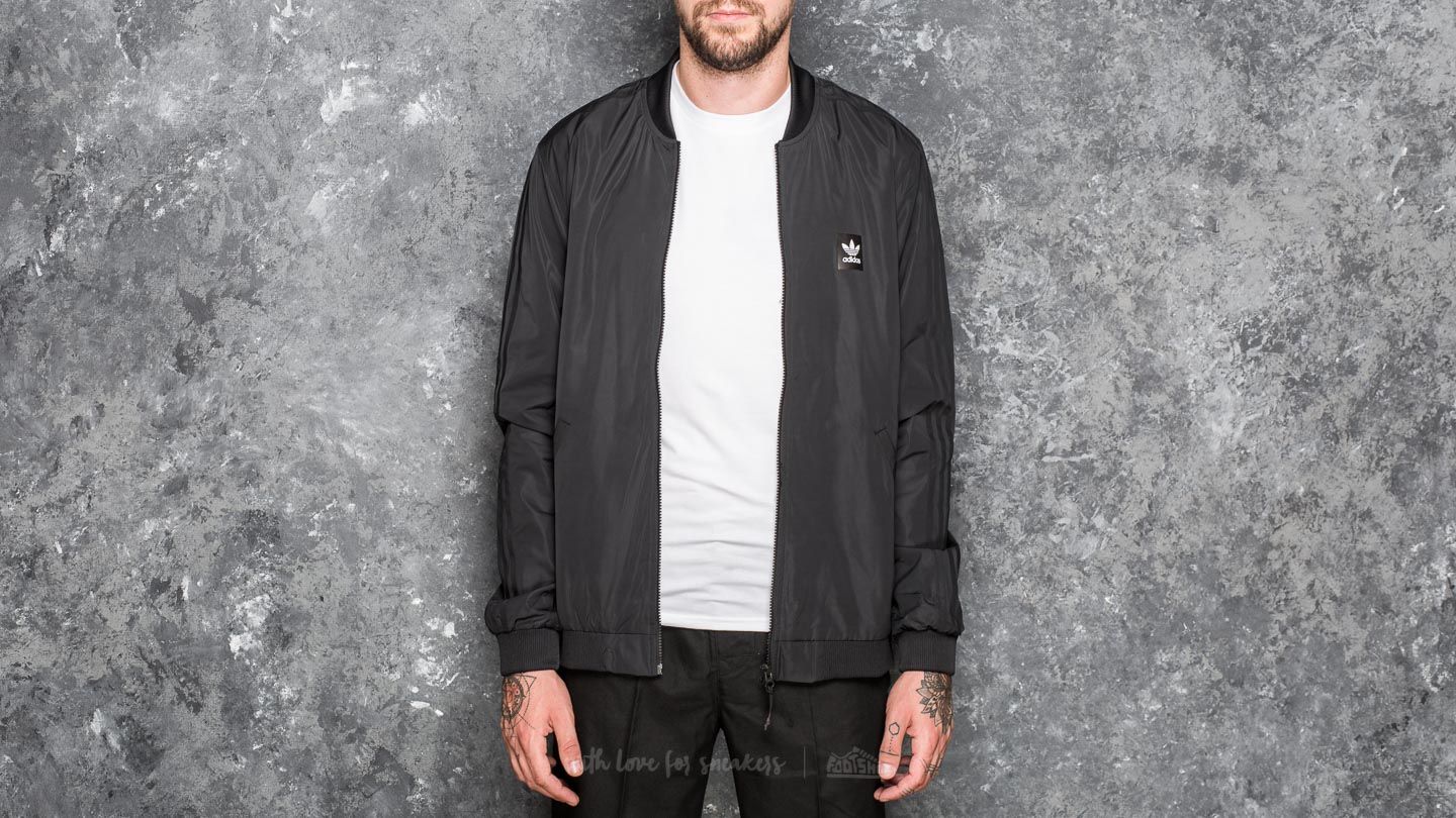 Jaquetas Bomber adidas Varsity Lightweight Jacket Black