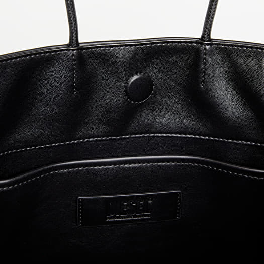 Handbags Diesel Dsl 3D Tote Ew X Shopping Tote Bag Black