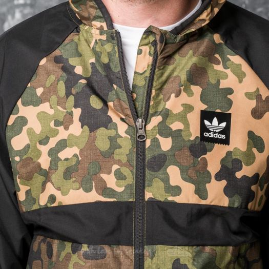 Adidas army hotsell print jacket