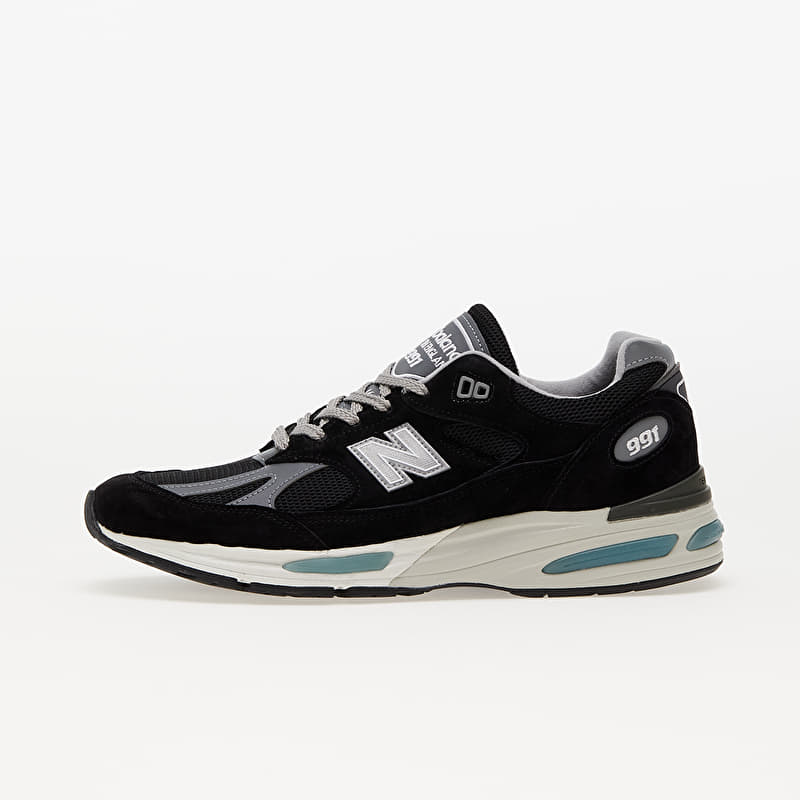 New Balance 991 Made in UK Black/ Smoked Pearl/ Silver Bk2