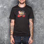 T shirts Nike SB Rooster Tee Black Footshop