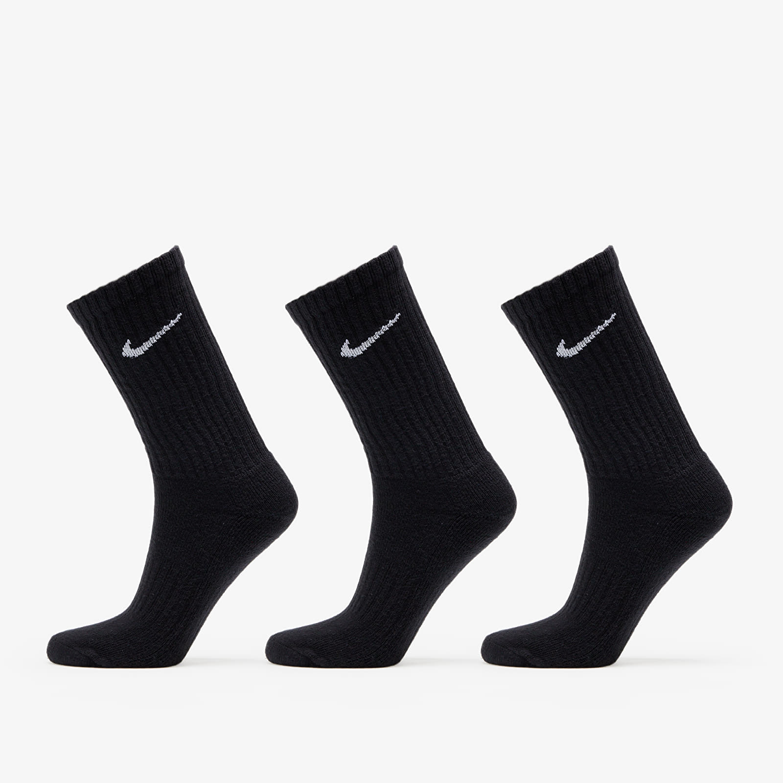 Socks Nike 3-Pack Cushioned Crew Socks Black