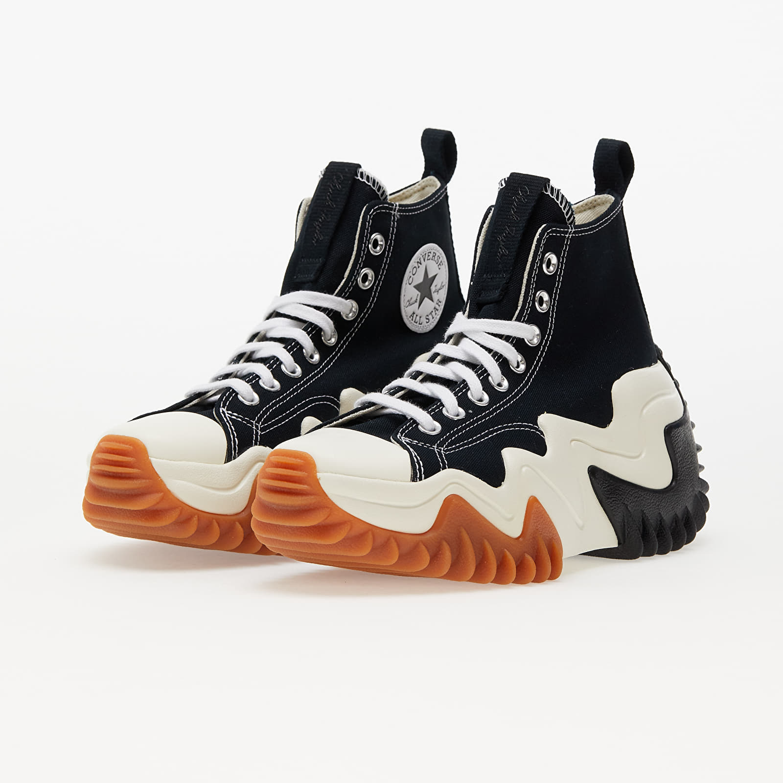 Ženske tenisice Converse Run Star Motion Canvas Platform Black/ White/ Gum Honey