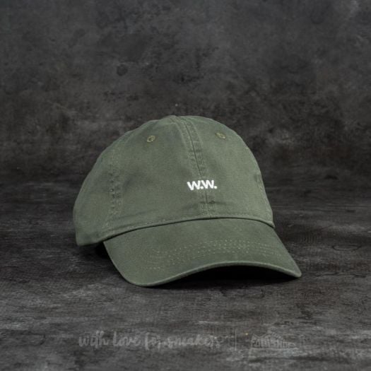 Caps WOOD WOOD Low Profile Cap Dark Green Footshop