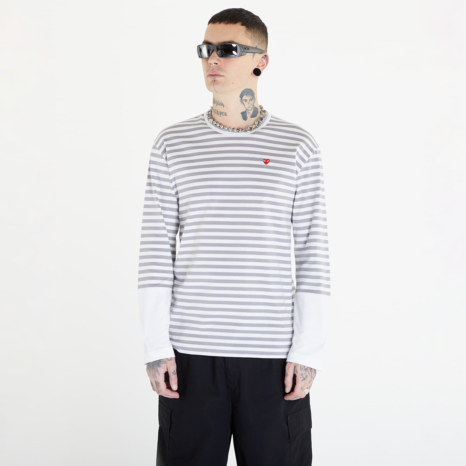 LGB Naked Heart グレー タンクトップ Comme des Garçons PLAY Red Sideways Heart SS Tee – Fresh Rags FL