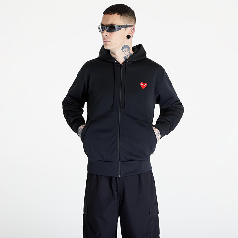 Sweatshirt Comme des Garçons PLAY Heart Logo Sweatshirt Knit UNISEX Black