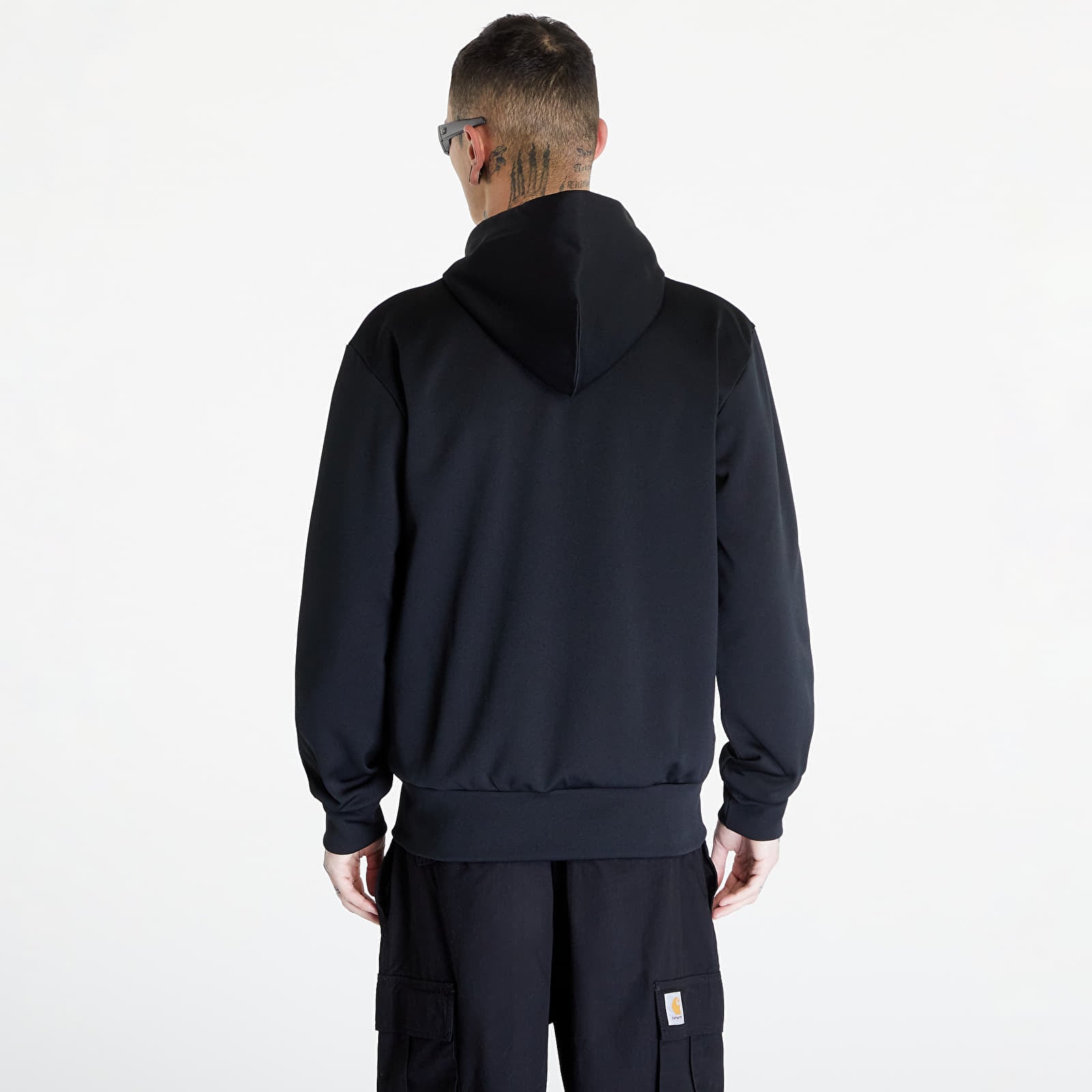 Felpe Comme des Garçons PLAY Heart Logo Sweatshirt Knit UNISEX Black