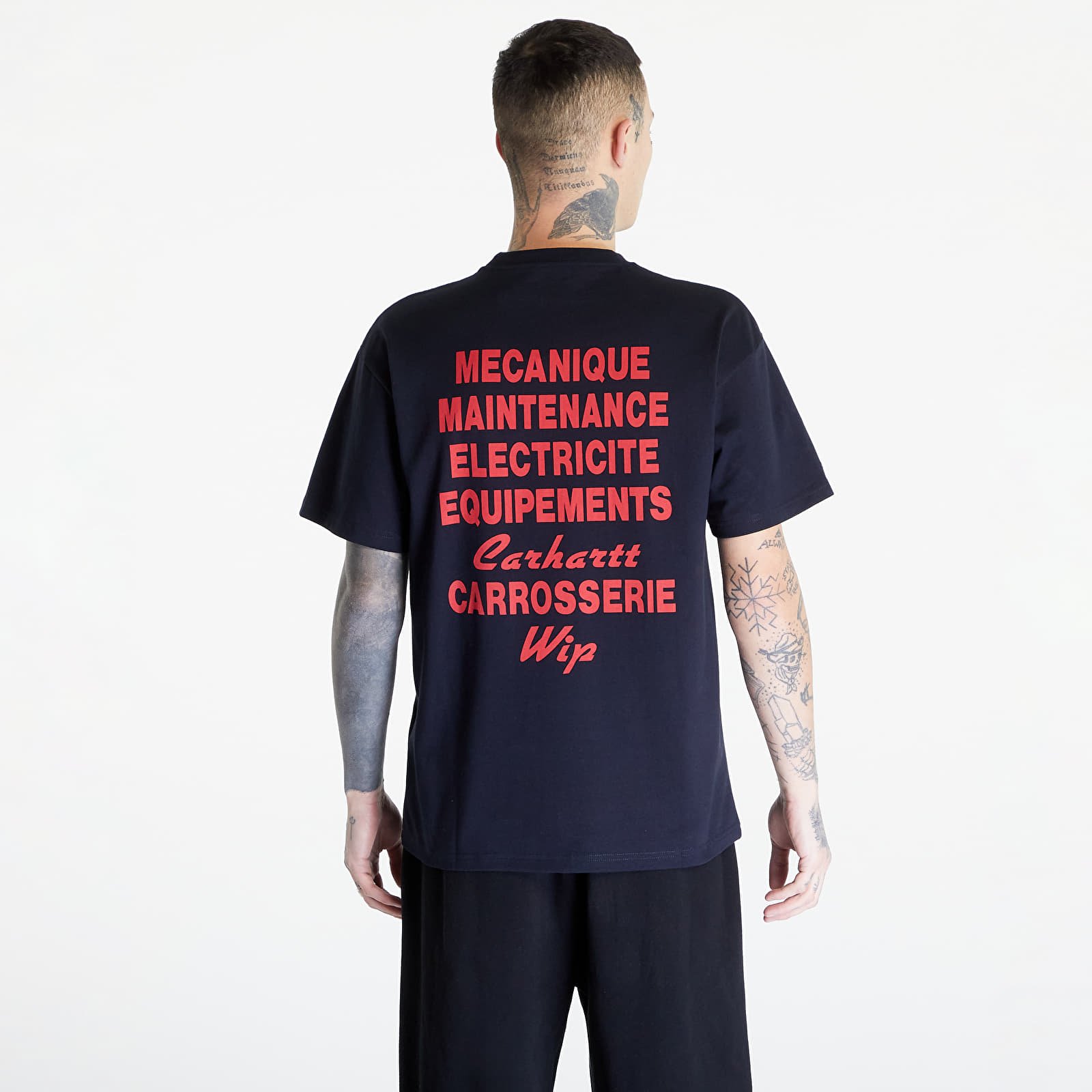 Тениски Carhartt WIP S/S Mechanics T-Shirt UNISEX Dark Navy