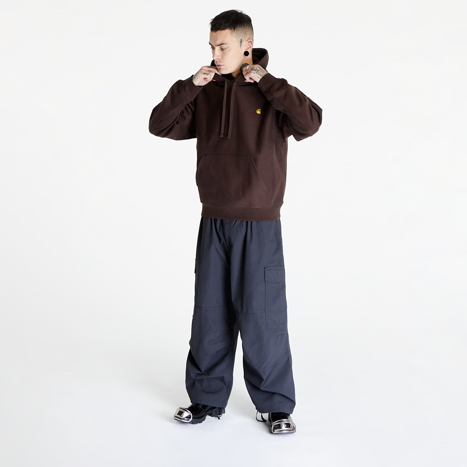 Wip carhartt sweatshirt tobacco top